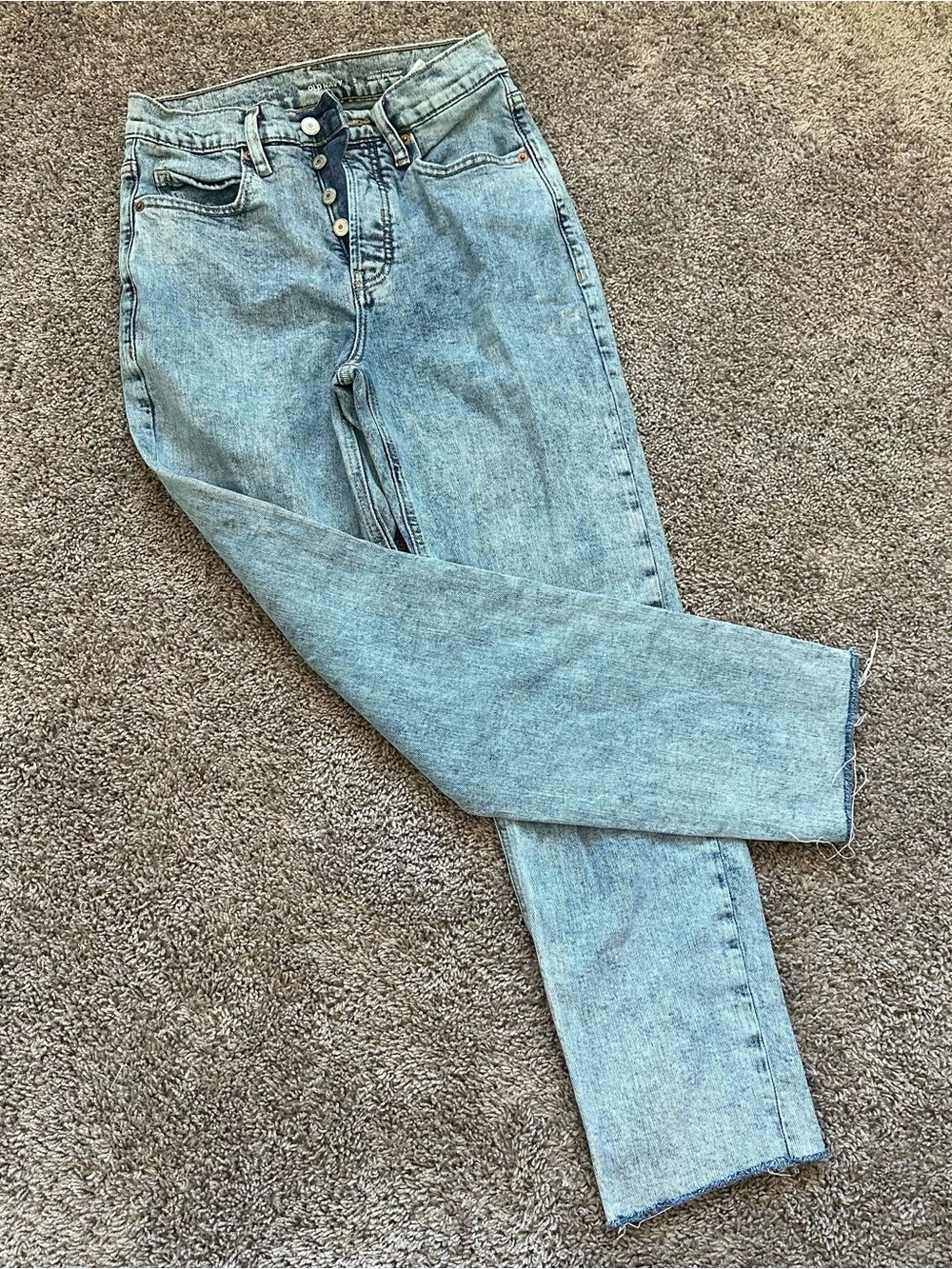 Old Navy Light Blue Straight Leg Jeans